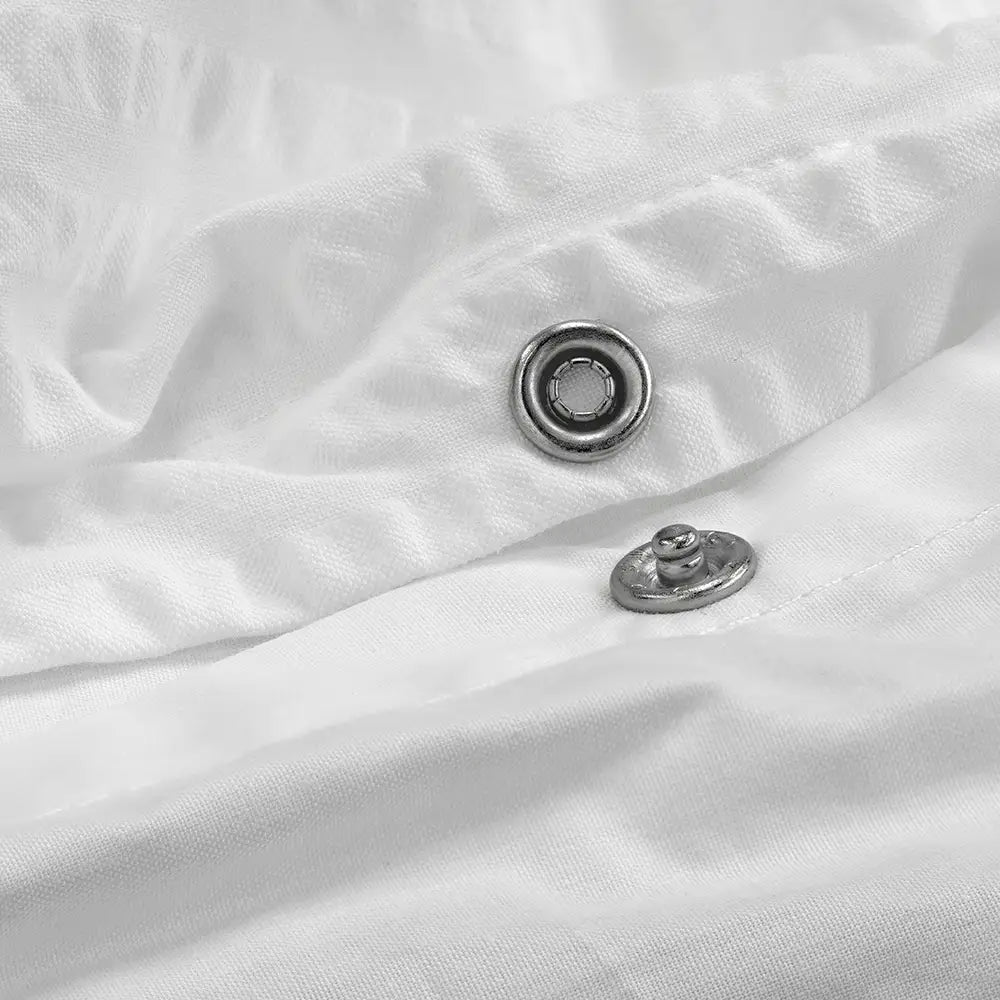 Luxury Cotton Seersucker 200 Thread Count Duvet Cover Set