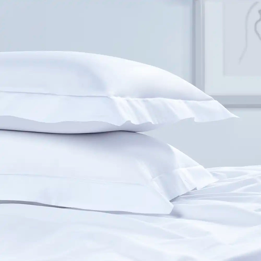 Luxury Egyptian Cotton 300 Thread Count Oxford Pillowcase - Pair