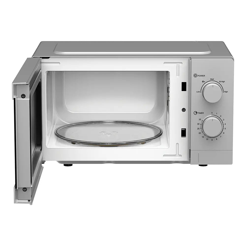 Igenix 800W Silver Manual Microwave - 20L