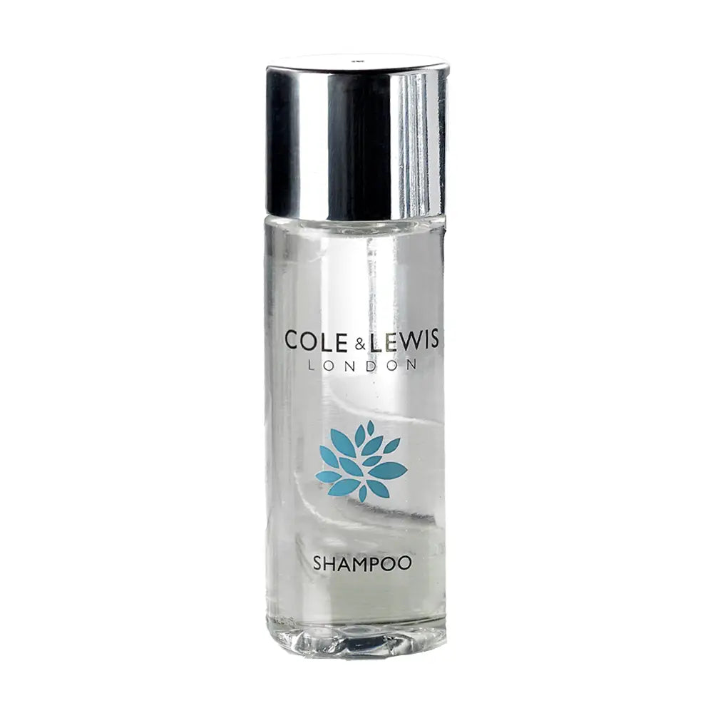 Cole & Lewis London shampoo bottle on a white background