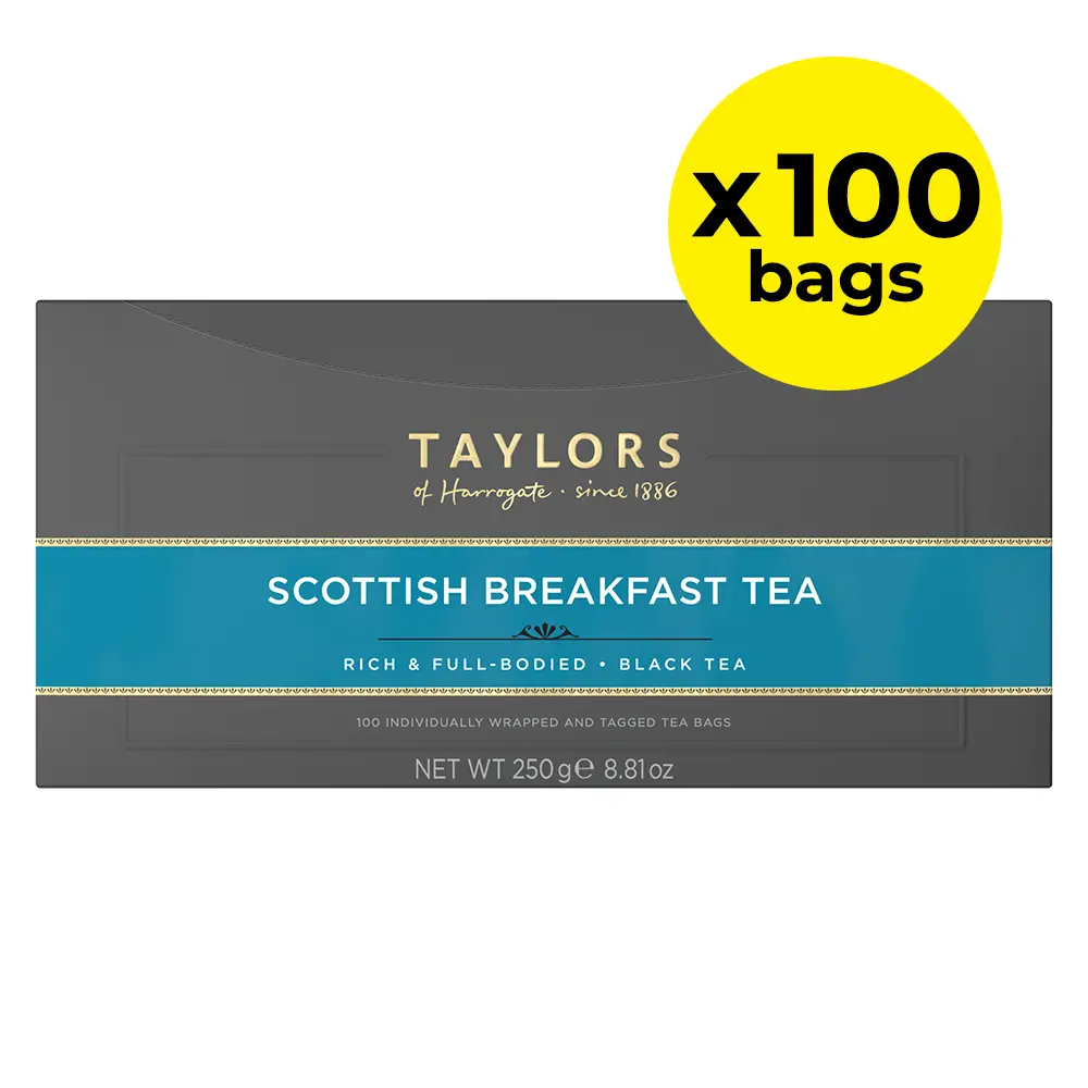 Taylors Scottish Breakfast Tea Bags Tag & Envelope