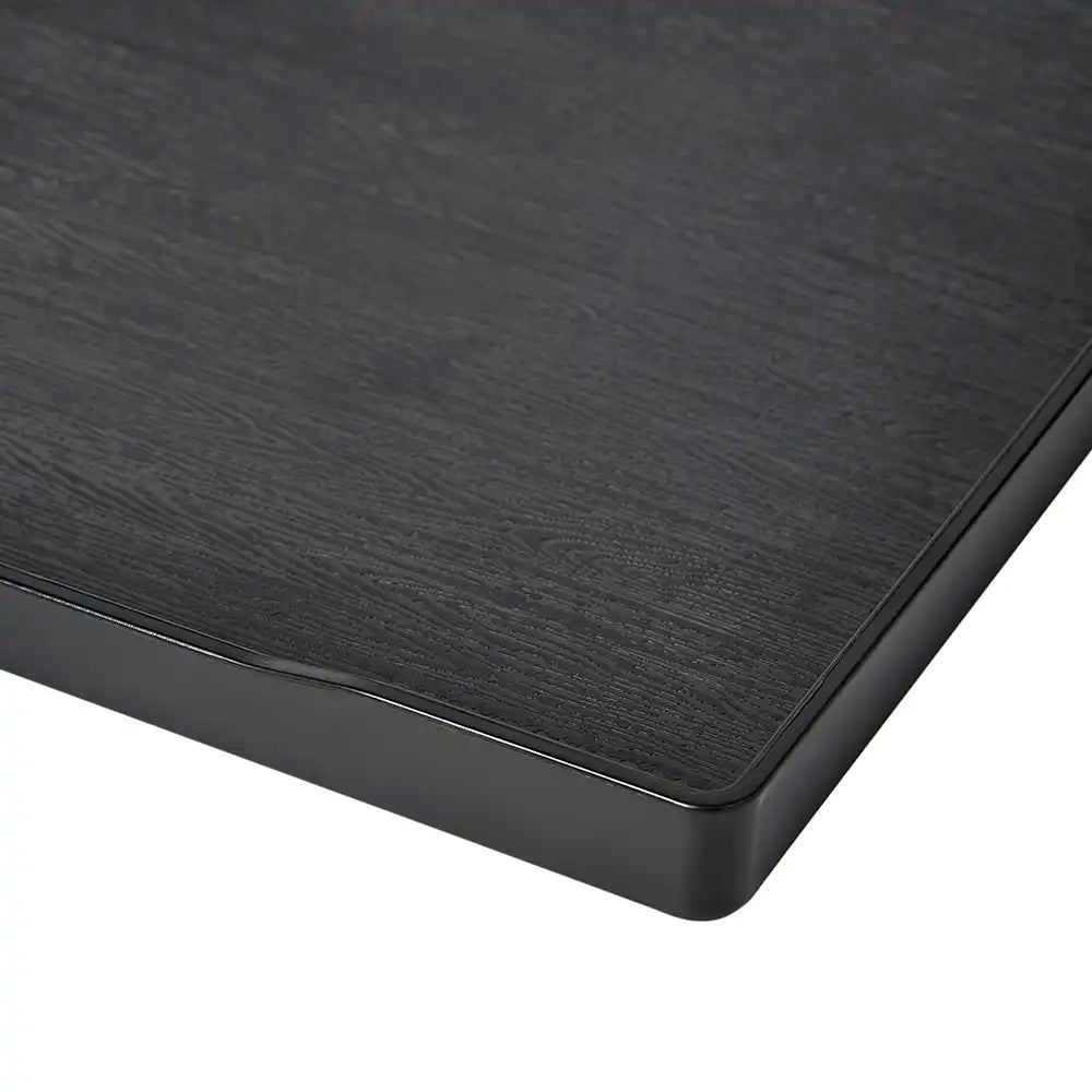Wood Effect Room Tray 40 x 29 cm - Black