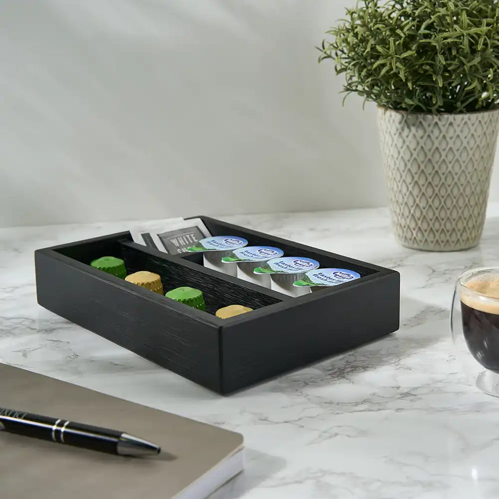 Bamboo Coffee Holder - Black