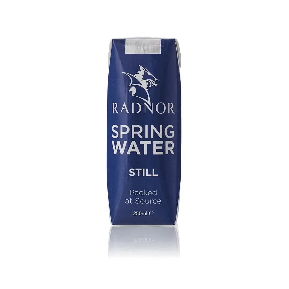Radnor Spring Water packaging on a white background