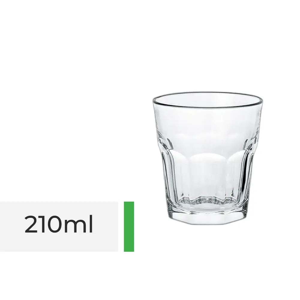 Toughened Tumbler Glasses - Pack of 6