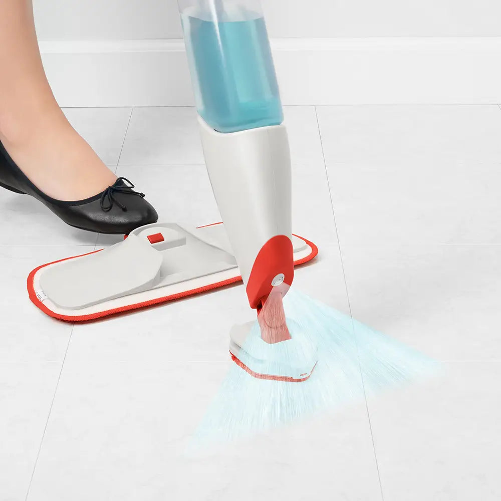 Oxo Microfibre Spray Mop with Slide Out Scrubber
