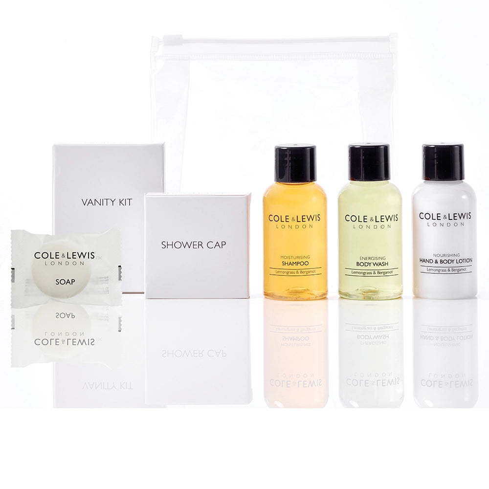 Coleand Lewis Lemongrass and Bergamot welcome pack
