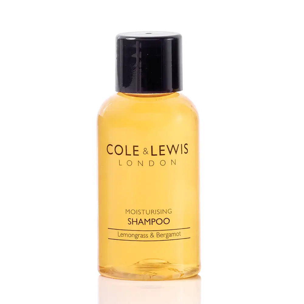 30 ml Cole & Lewis moisturising shampoo bottle on a white background