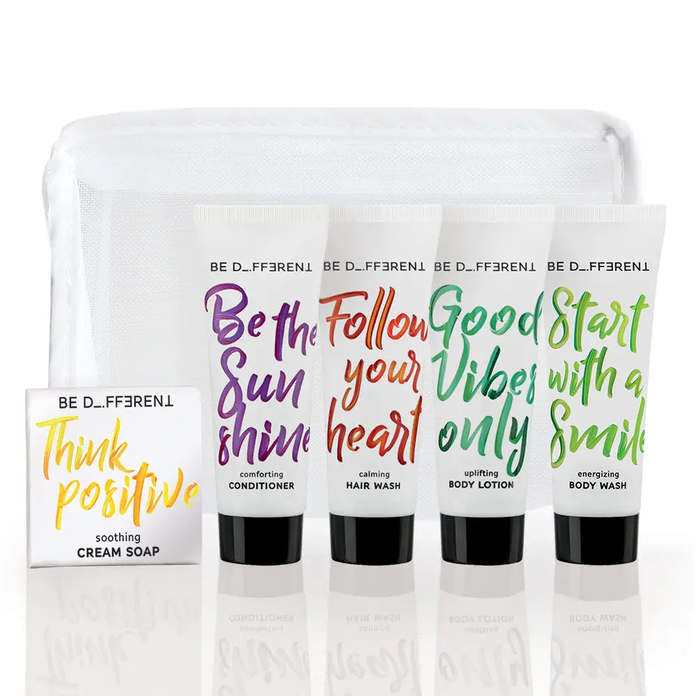 Be Different Toiletries Welcome Pack