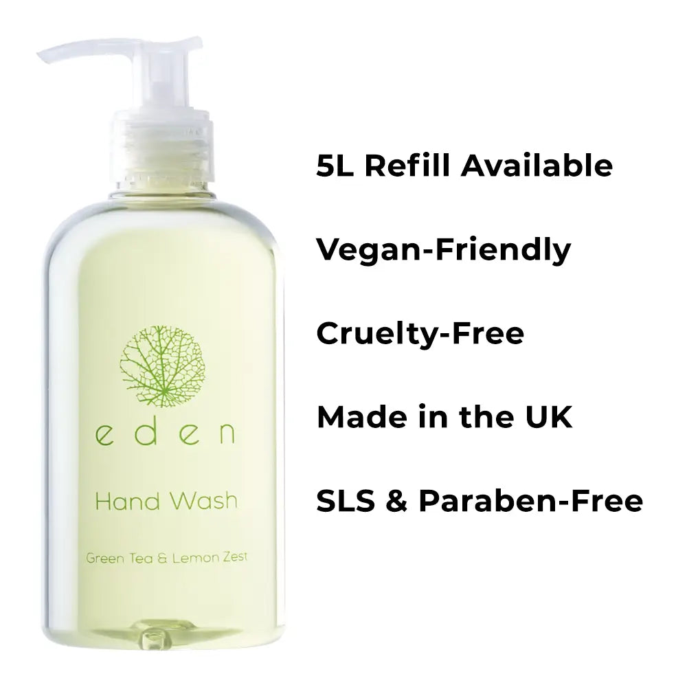 Eden green tea and lemon zest fragrance handwash