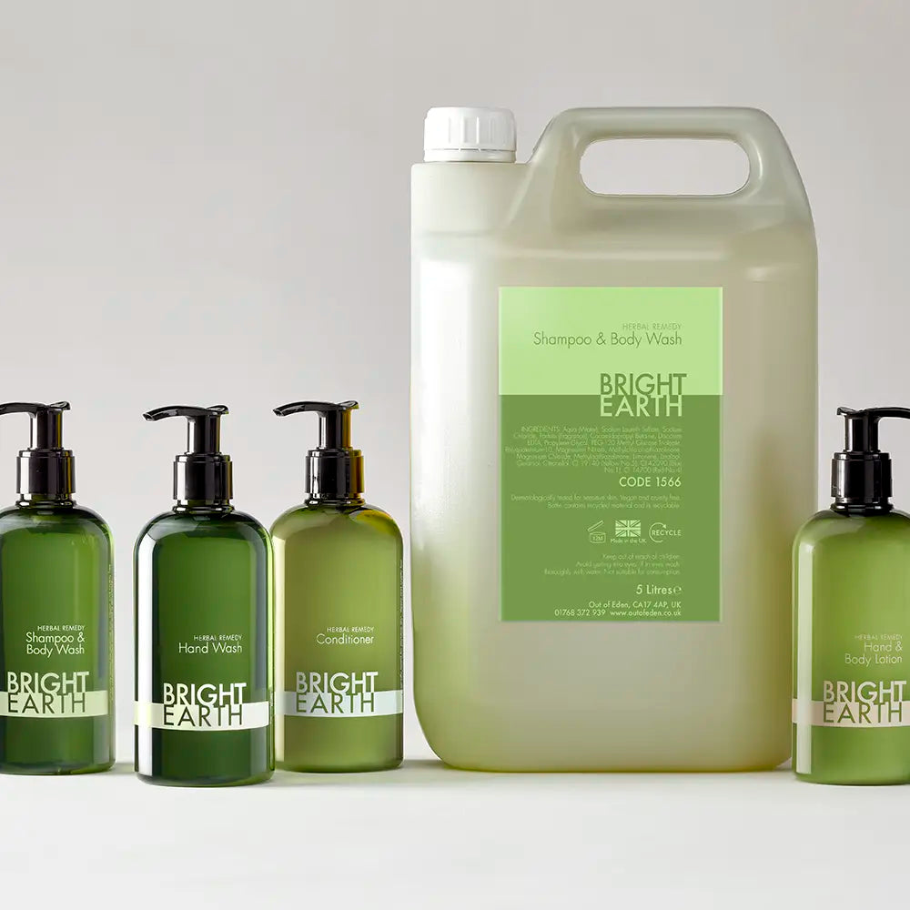 Bright Earth Herbal Remedy collection and refill packs