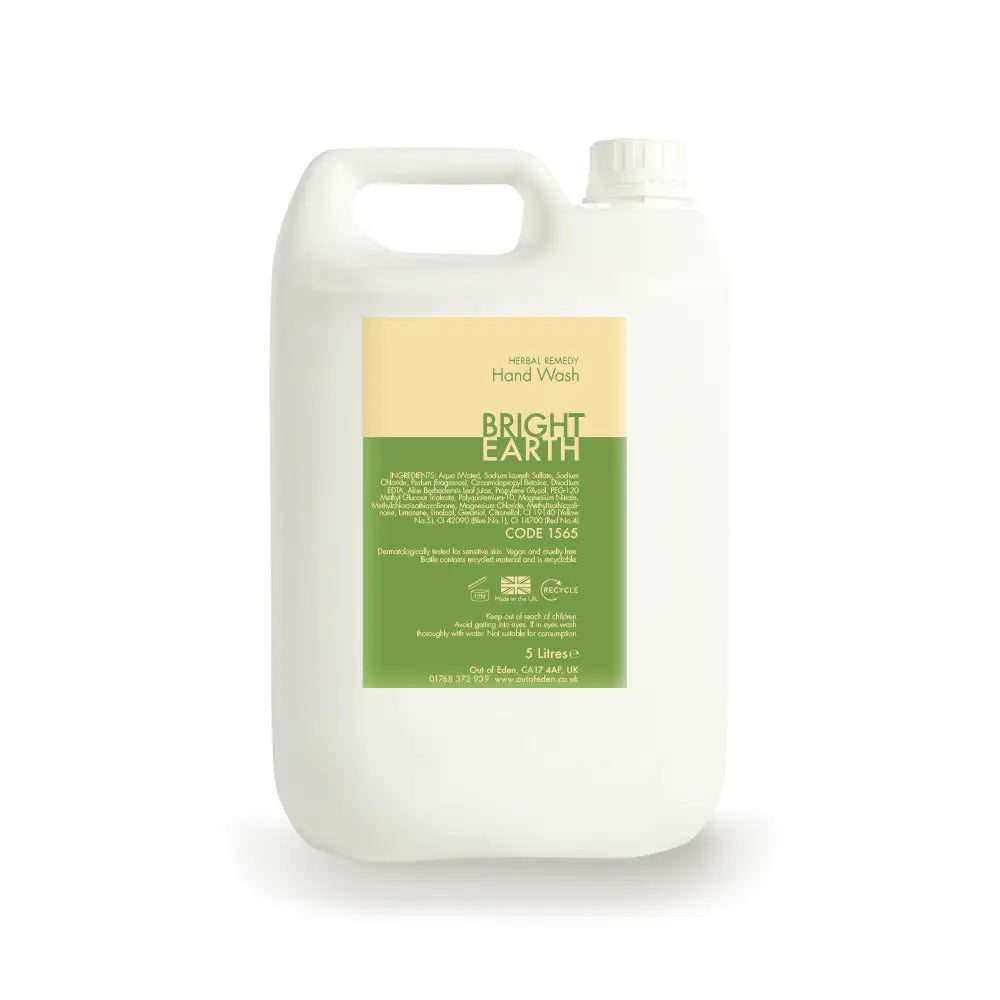 Bright Earth Herbal Remedy Hand Wash 5L refil