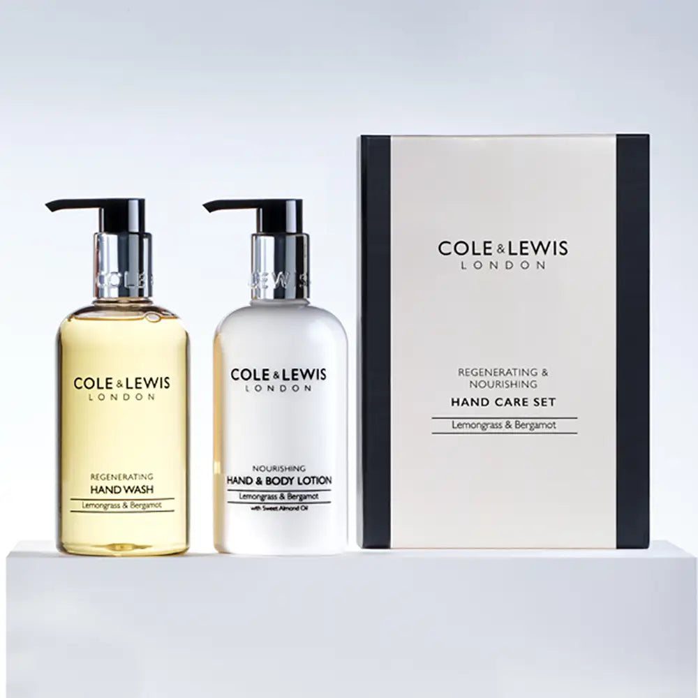 Cole & Lewis Lemongrass & Bergamot Hand Care Set