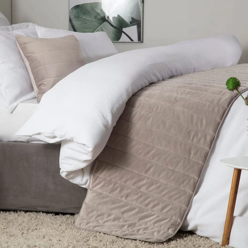 Verona mink Cushions in lifestyle setting