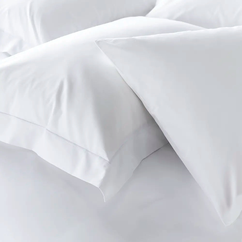 Luxury Organic Cotton 400 Thread Count Housewife Pillowcase - Pair
