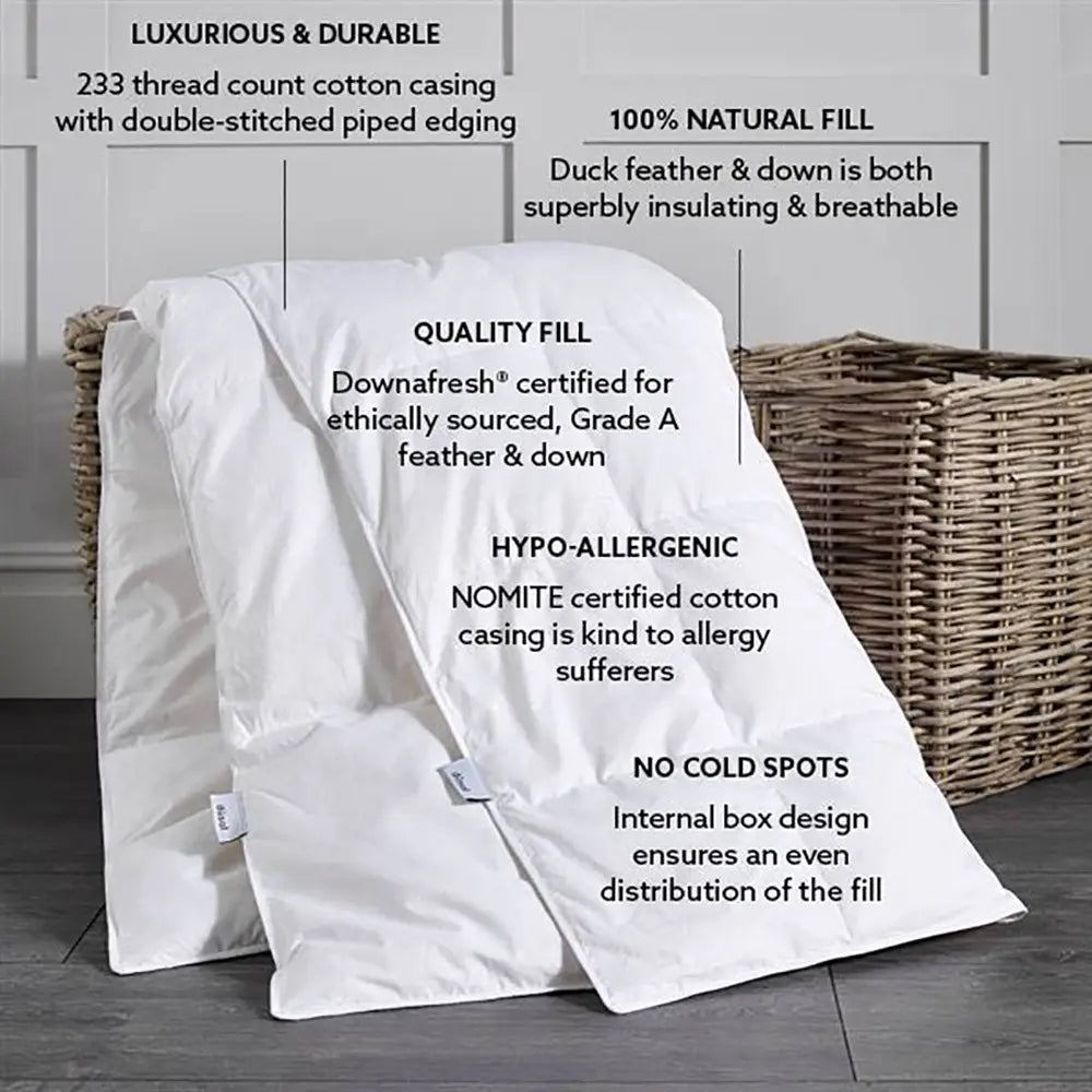 Luxury Duck Feather & Down Duvet UPS
