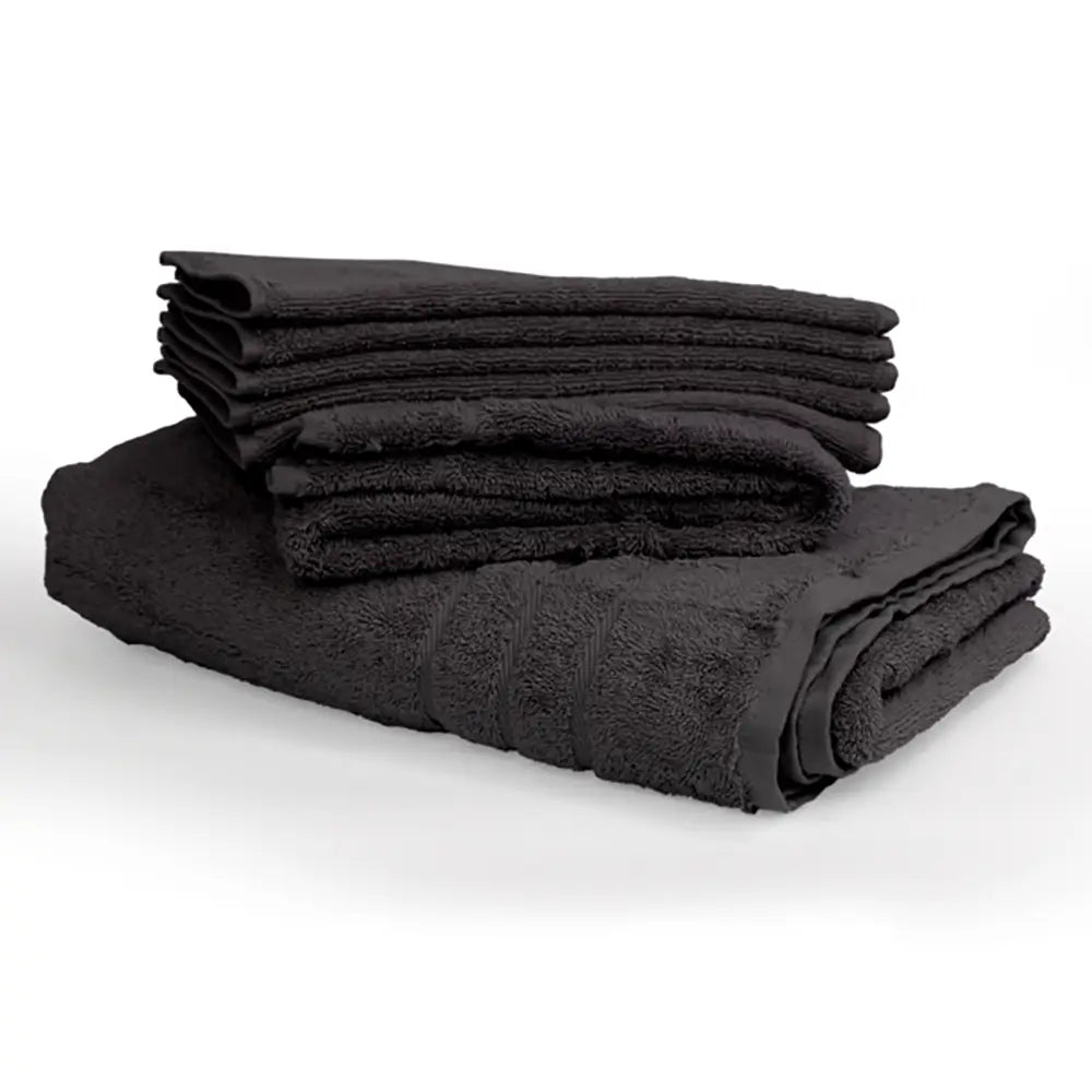 Anthracite Classic Cotton Towel Bundle