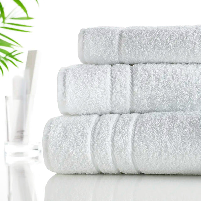 Classic Cotton Towel Bundle White