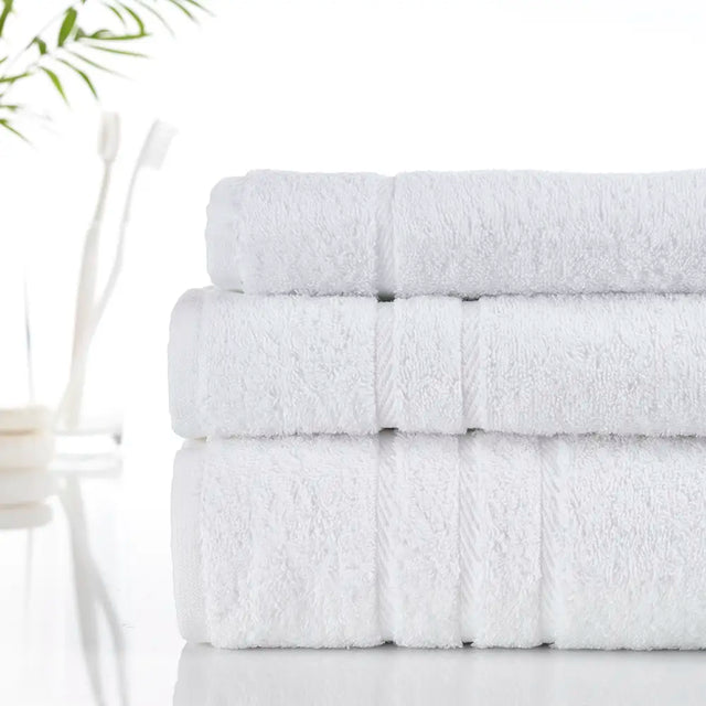 White classic towels