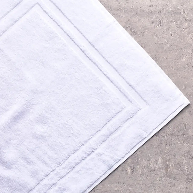 Classic Cotton Bath Mat white