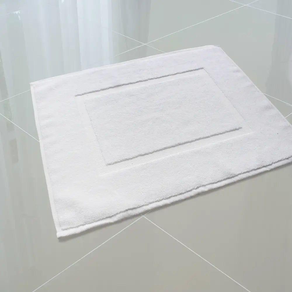 Smallest ever bath mat terry cotton towelling