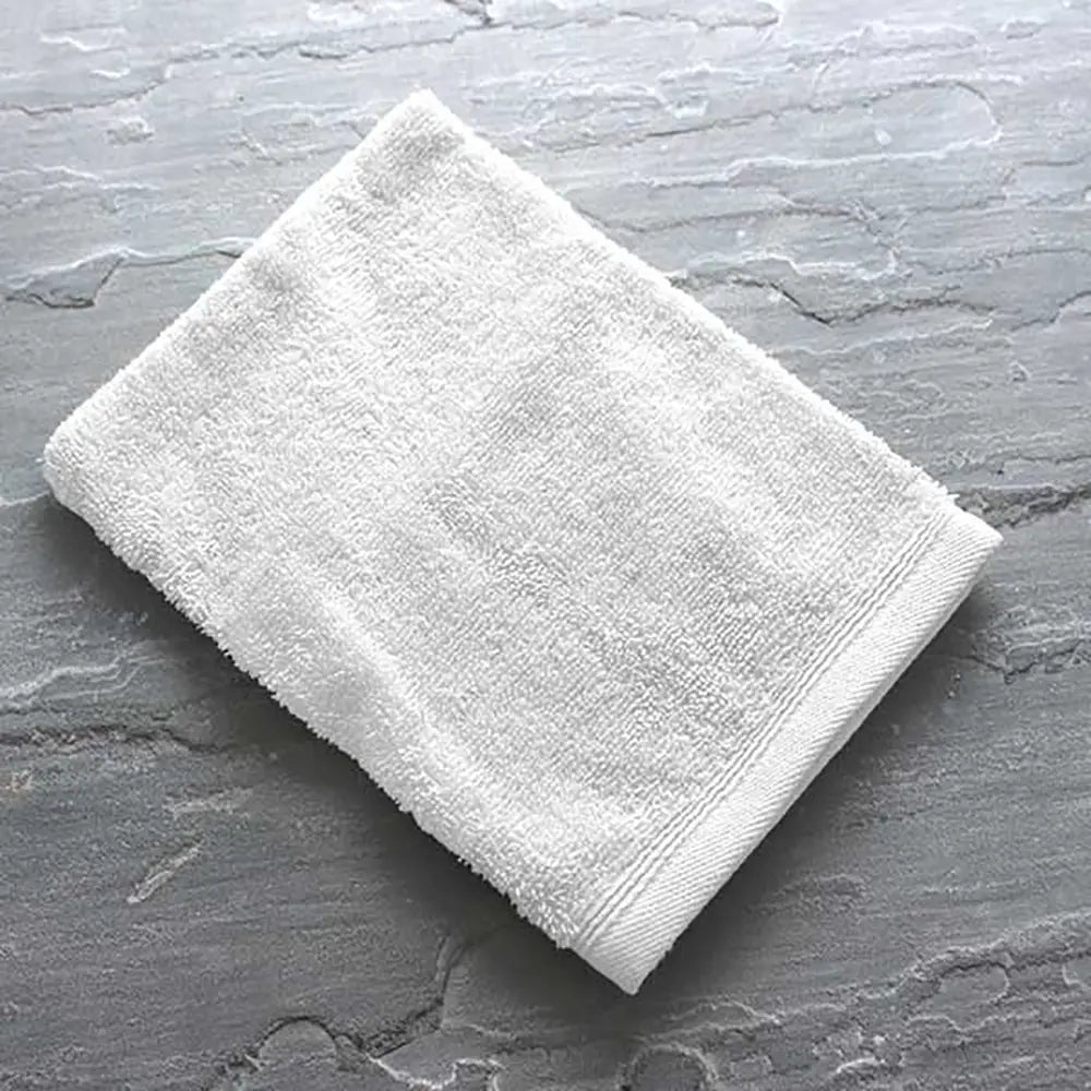 White Luxury Spa Wash Mitt
