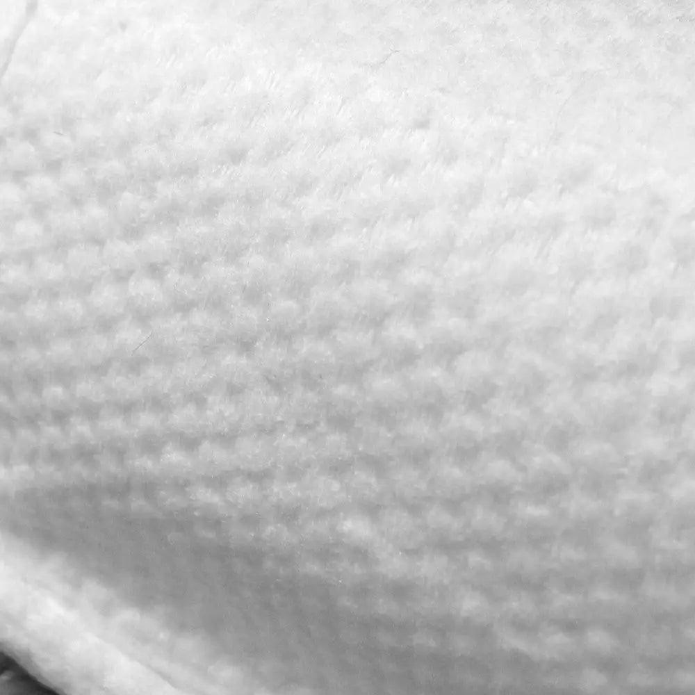 close up of texture of open toe slippers