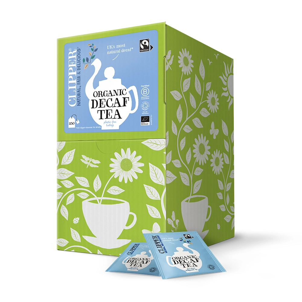box of 250 decaf tea bags