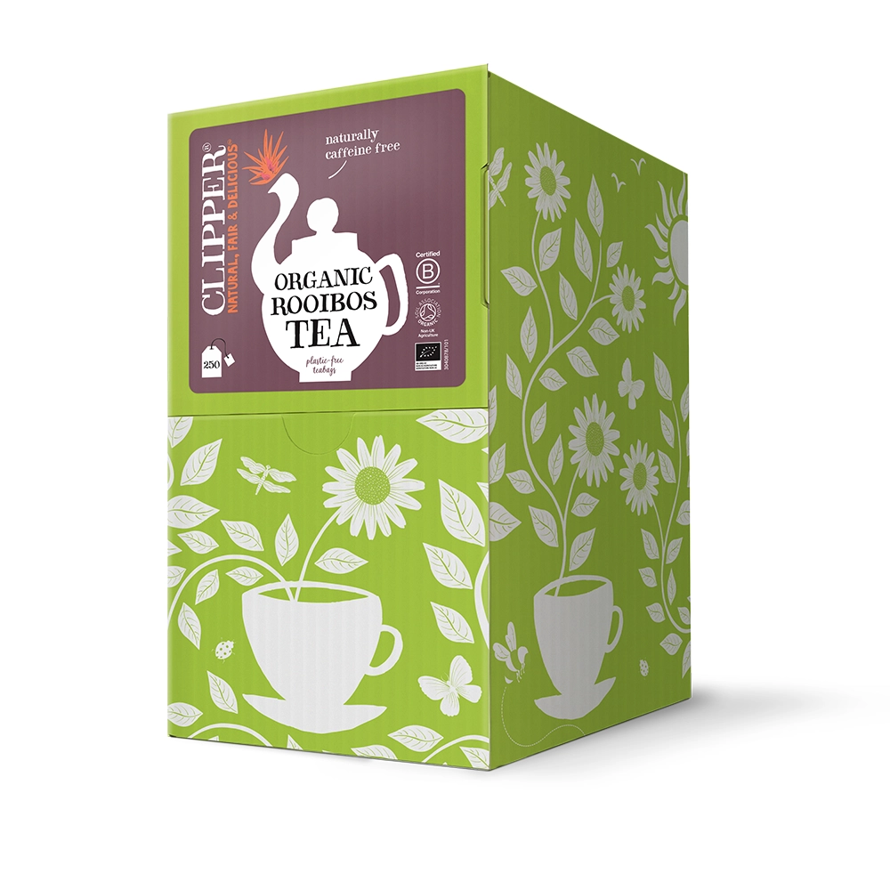 Box of 250 Clipper Fairtade Rooibos organic tea