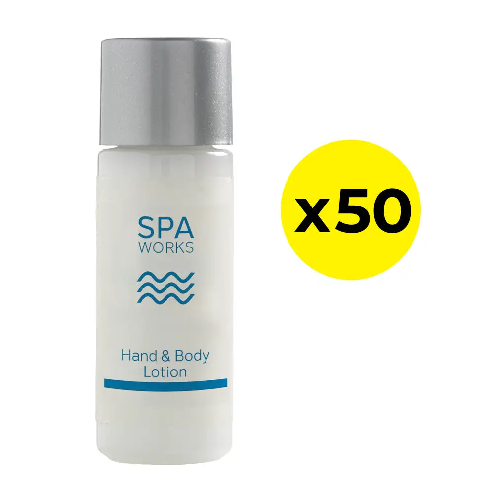 Spa Works Hand & Body Lotion 30ml Bottle - Pack of 50