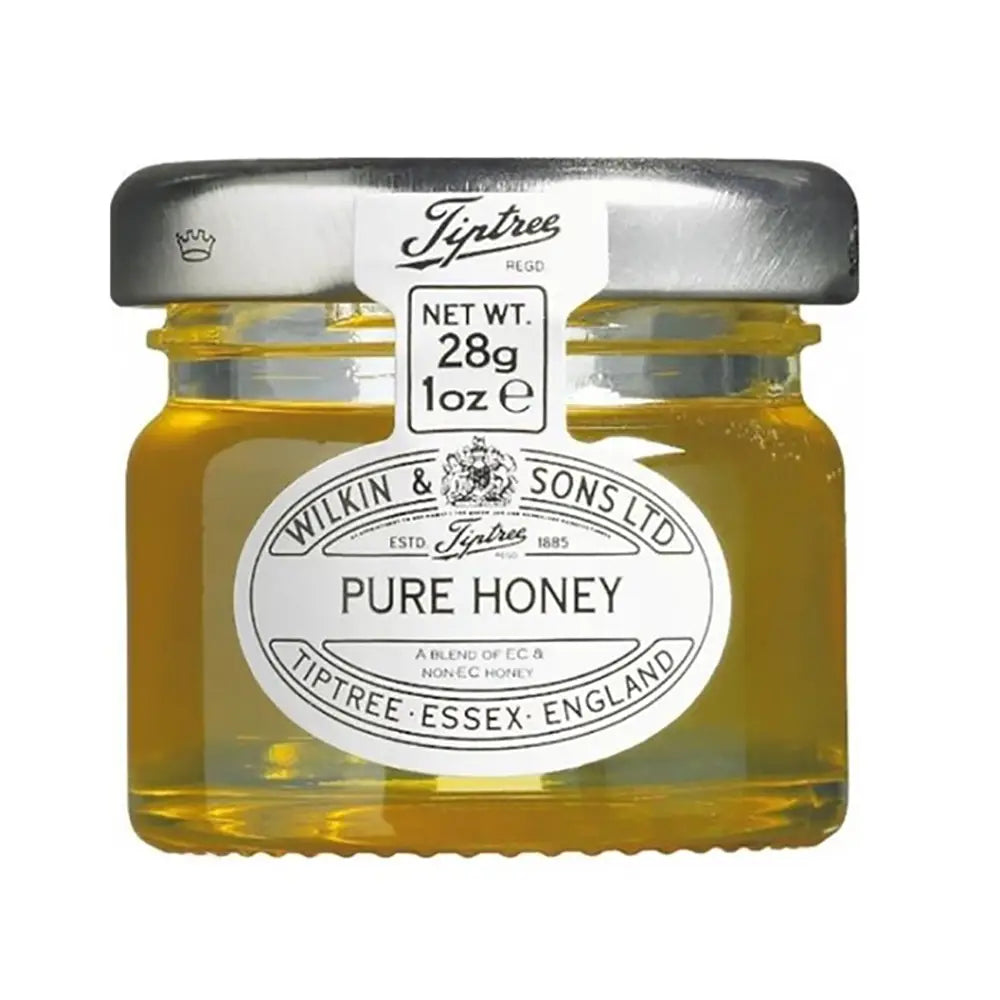 tiptree single honey portion 28g mini jar