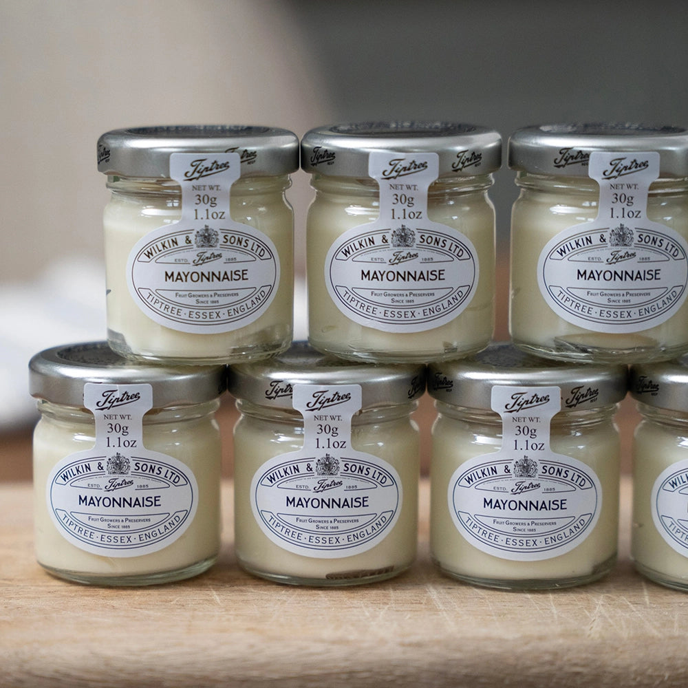 Jars of 30g Tiptree mayonnaise