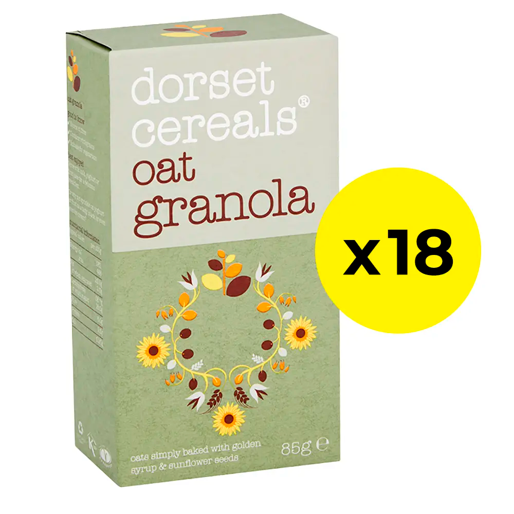 Dorset Cereals Oat Granola Portion Packs - Pack of 18