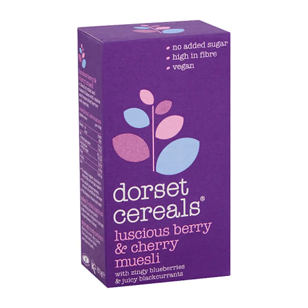 Dorset Cereals Luscious Berry & Cherry Muesli Portion Pack