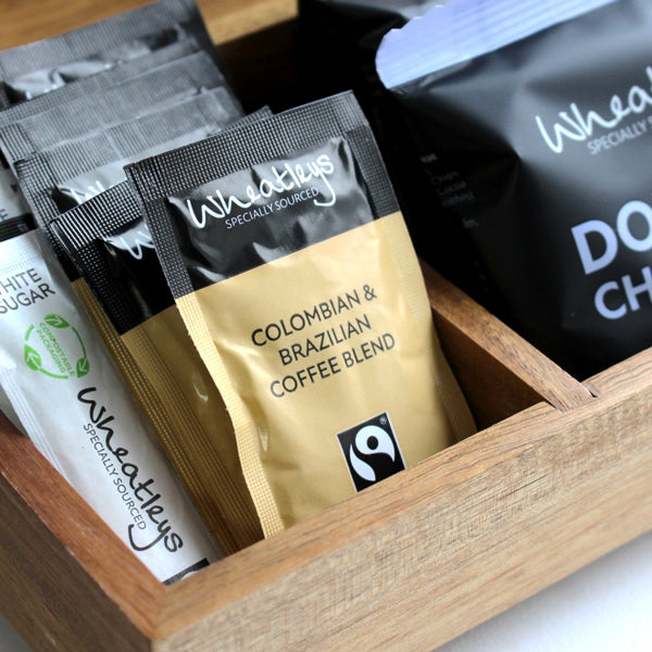 Wheatleys Fairtrade Recyclable White Sugar Sticks