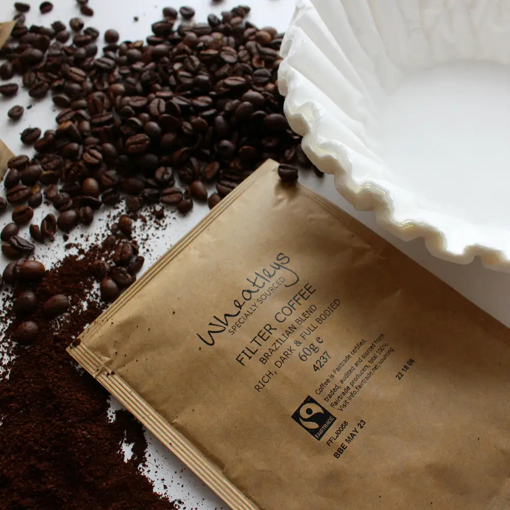 Wheatleys Fairtrade Brazilian Blend Coffee Beans 500g