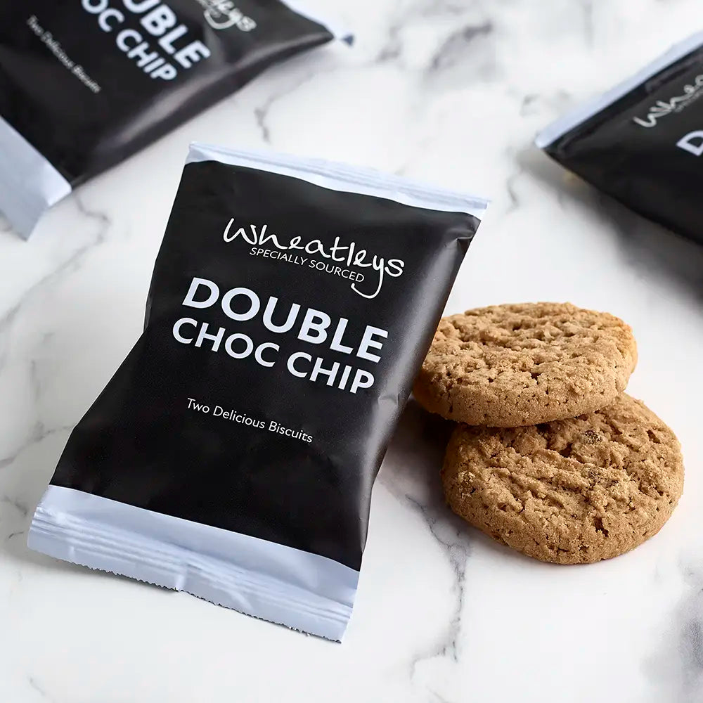 Wheatleys Double Choc Chip biscuits