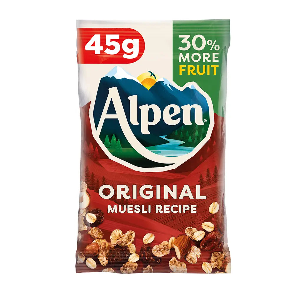Alpen Original Muesli Portion Sachets - Pack of 30
