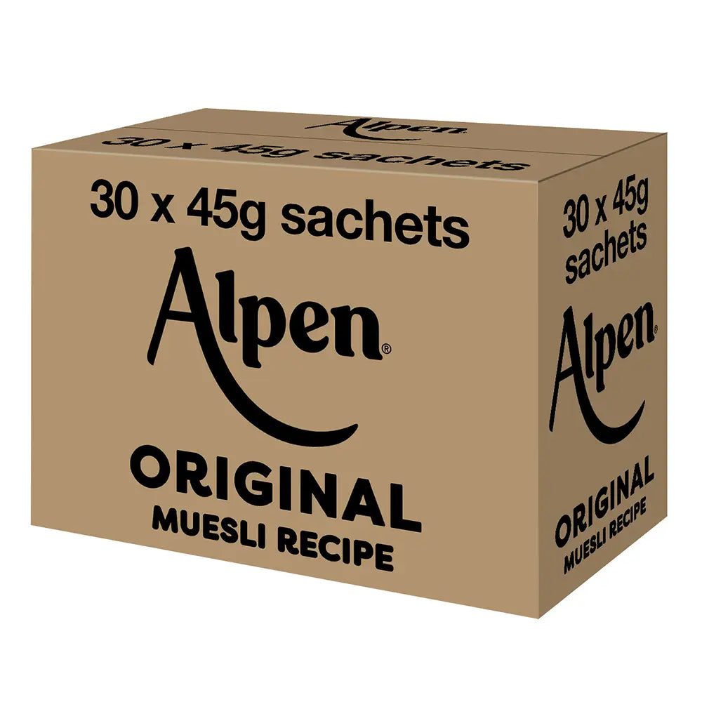 Alpen Original Muesli Portion Sachets - Pack of 30