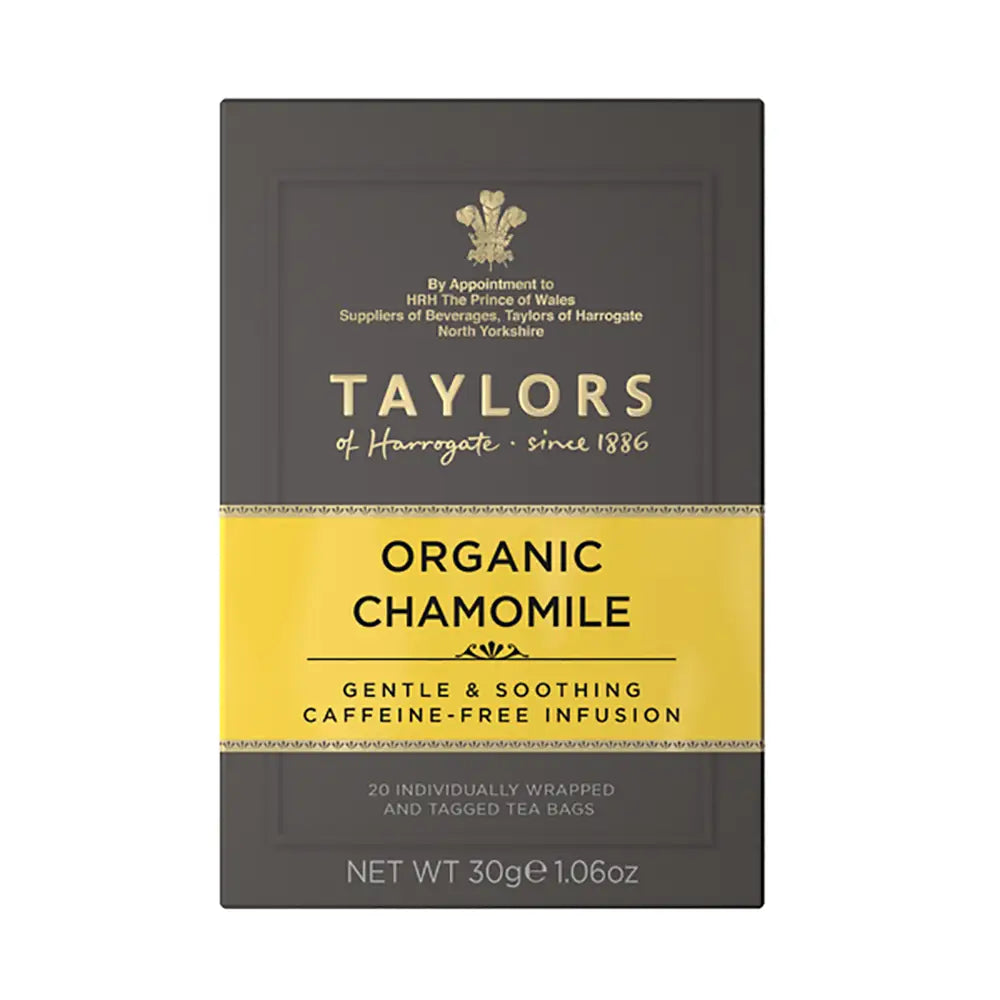 Taylors Organic Chamomile Tea Bags (Tag & Envelope)