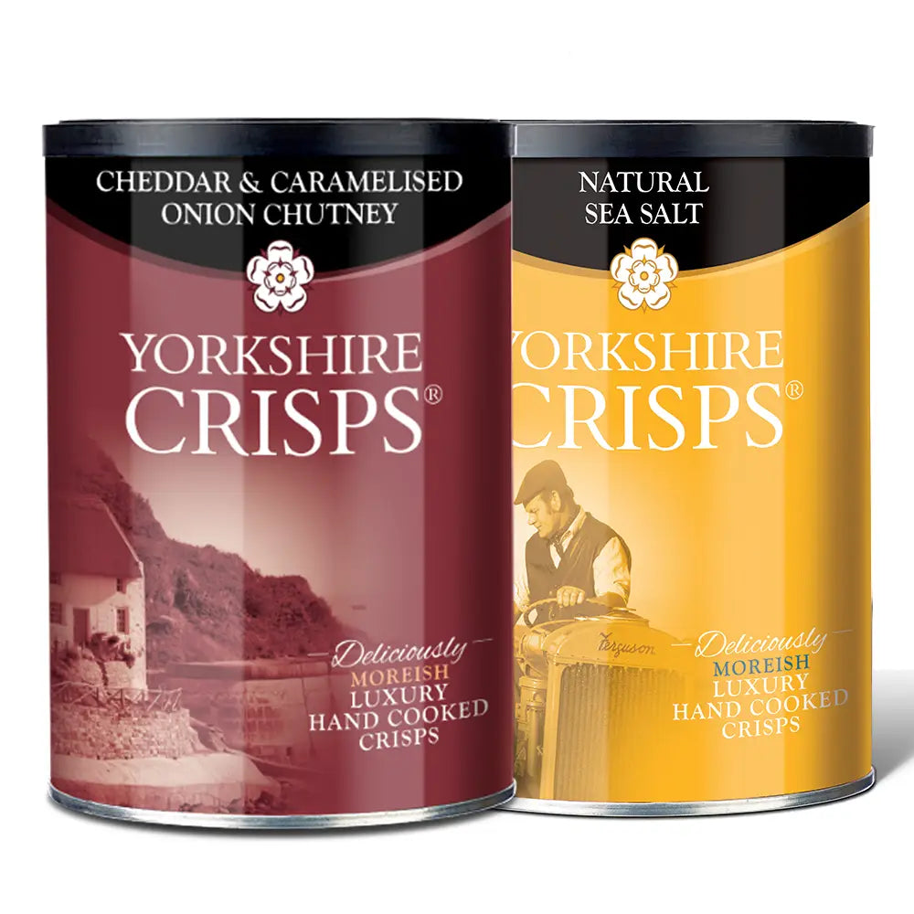 Yorkshire Crisps 95g Drum - Pack of 12