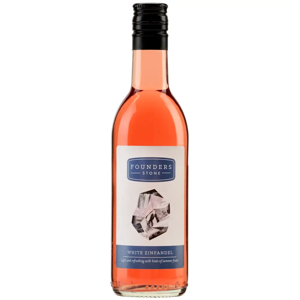 Bottle of Founders Stone White Zinfandel rose - White Zinfandel
Wine of USA
A soft and fruity rosé
10.5% ABV 