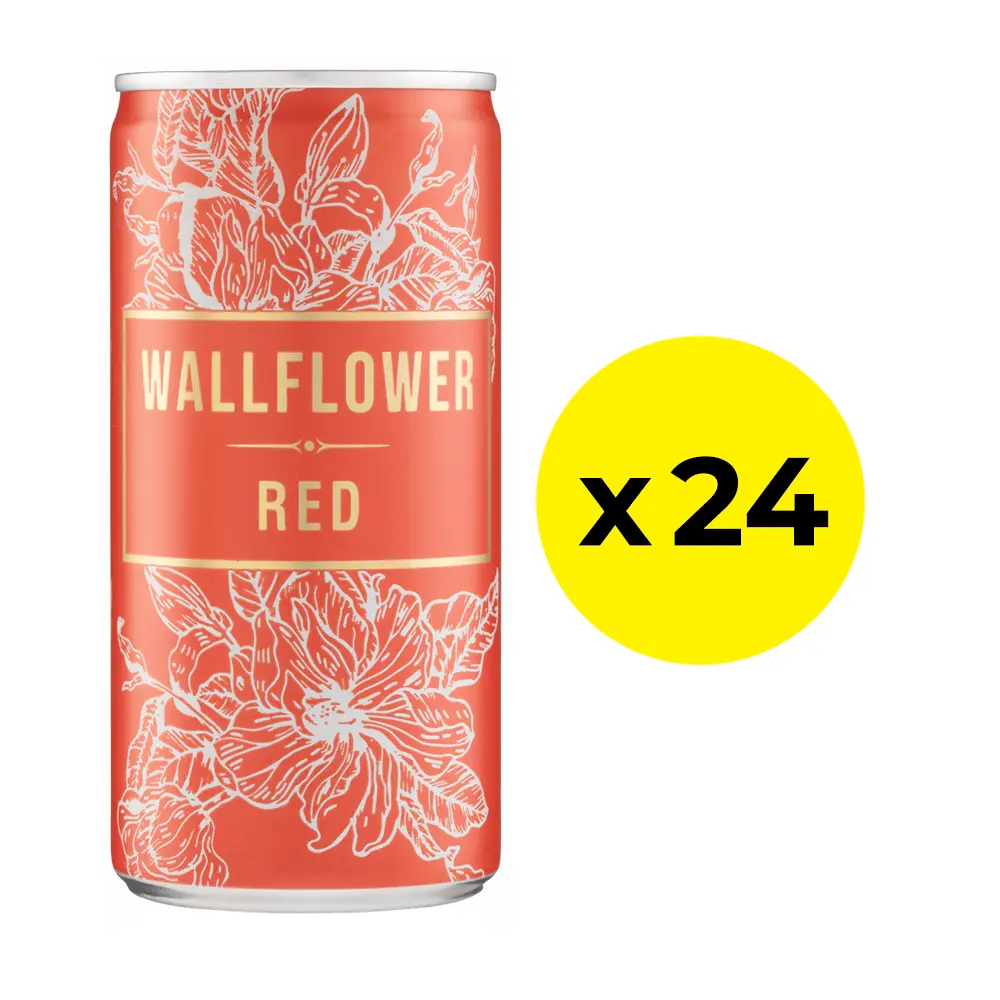 Wallflower Wine Can - Pack Of 24