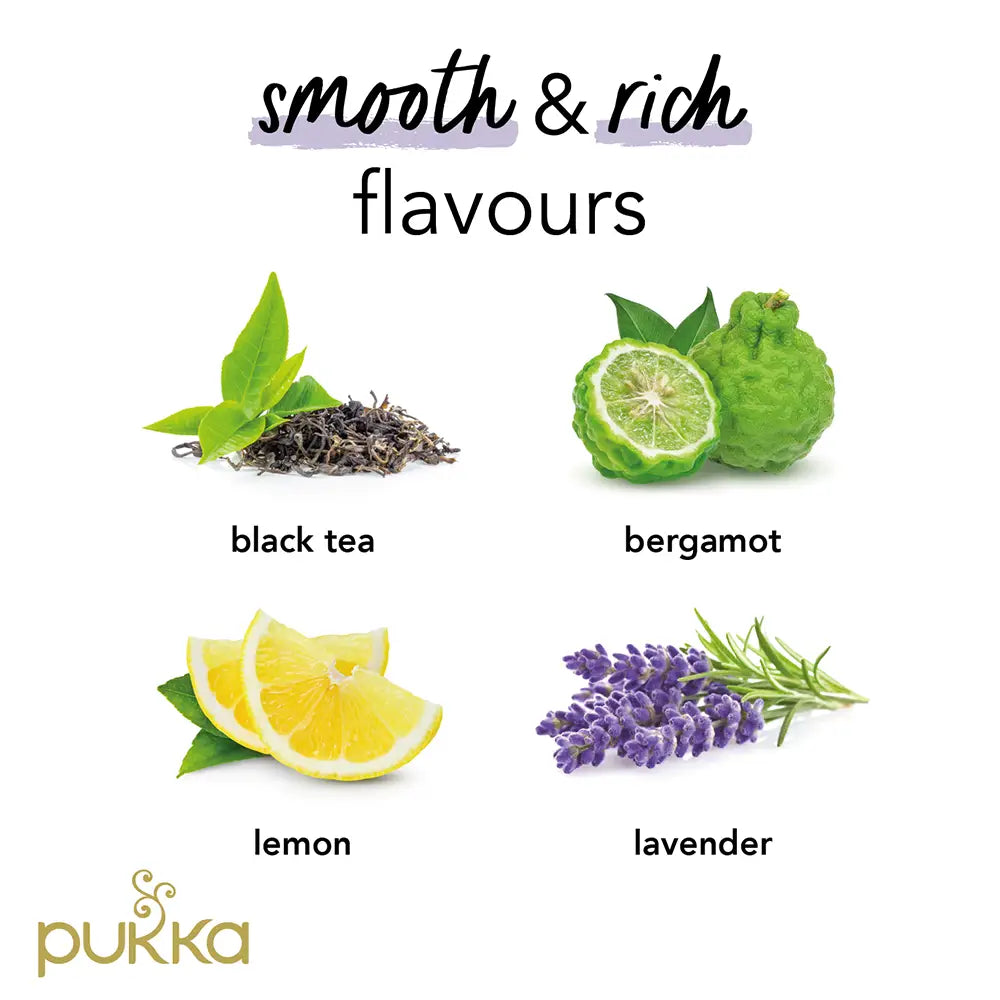 Pukka Earl Grey Tea Bags Tag and Envelope - Pack of 20