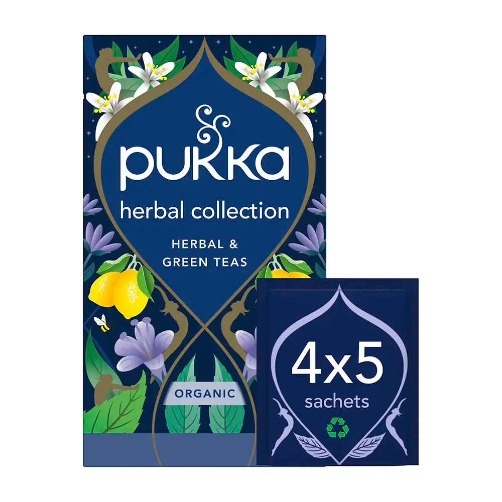 Pukka Herbal Collection Tea Bags Tag and Envelope - Pack of 20