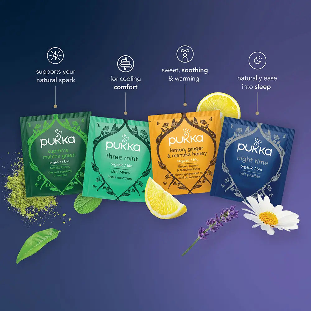 Pukka Herbal Collection Tea Bags Tag and Envelope - Pack of 20