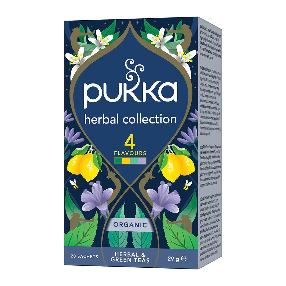 Pukka Herbal Collection Tea Bags Tag and Envelope - Pack of 20