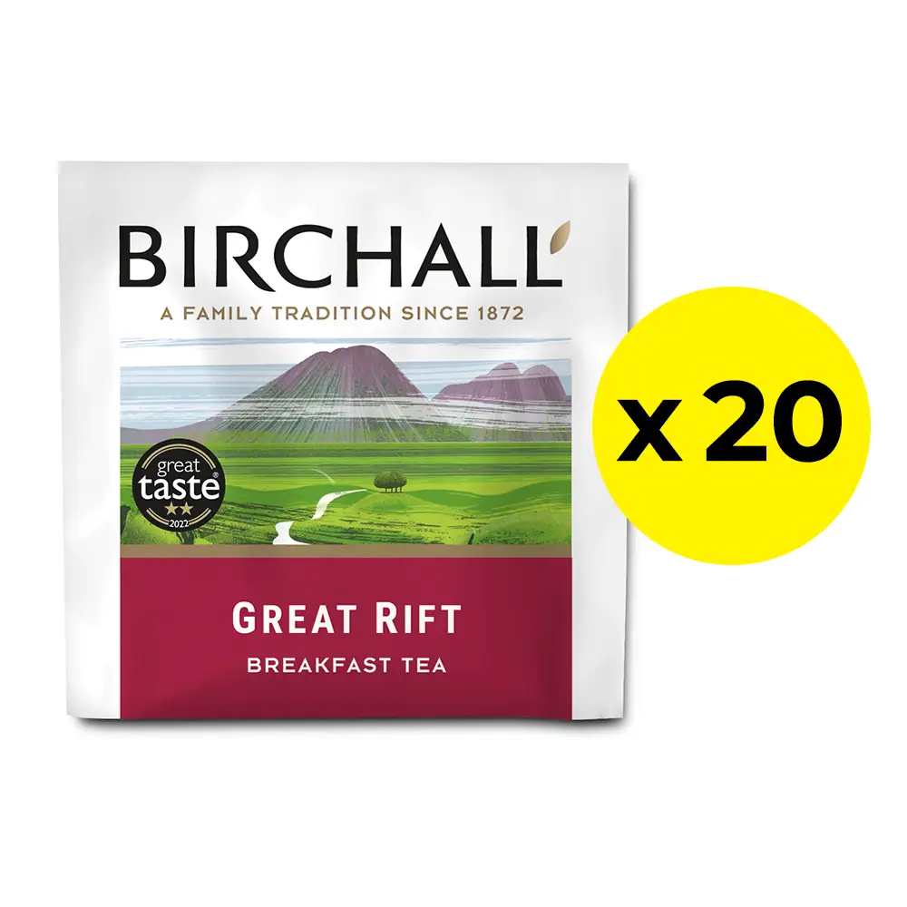 20 Birchall Great Rift Breakfast Tea Bags