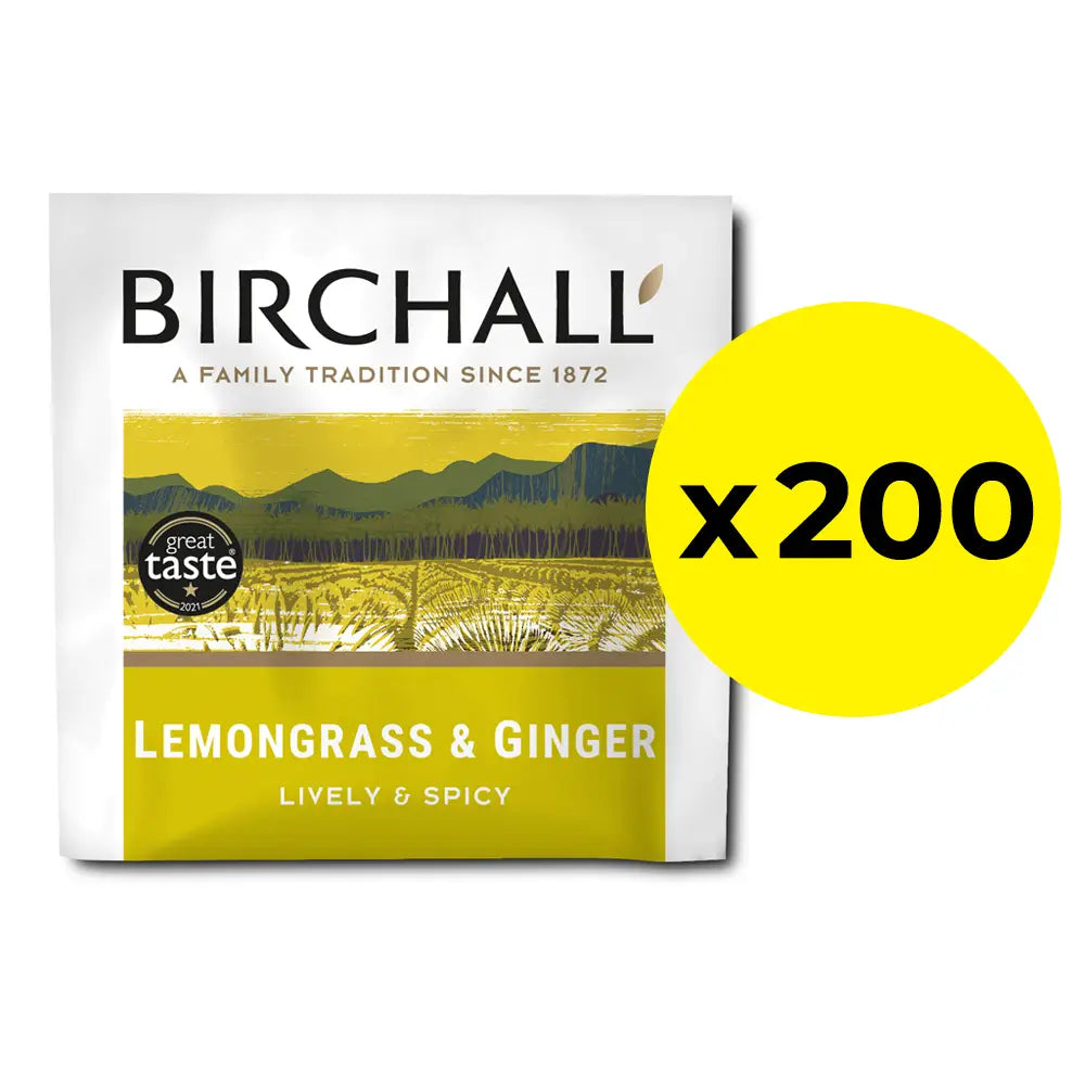 200 Birchall Lemongrass & Ginger Tea Bags