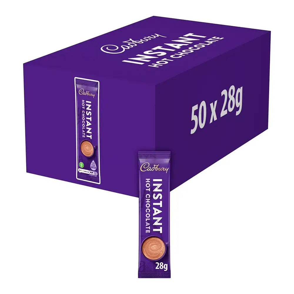Cadbury Hot Chocolate Sachets - Pack of 50